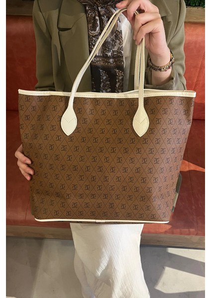 Torime Büyük Boy Desenli Kadın Kol & Omuz Çantası indirimleri