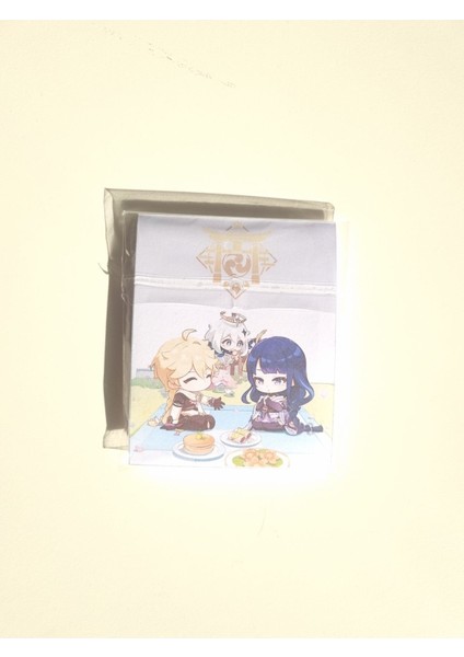 Genshin Impact Inazuma Emote Sticker Seti modelleri