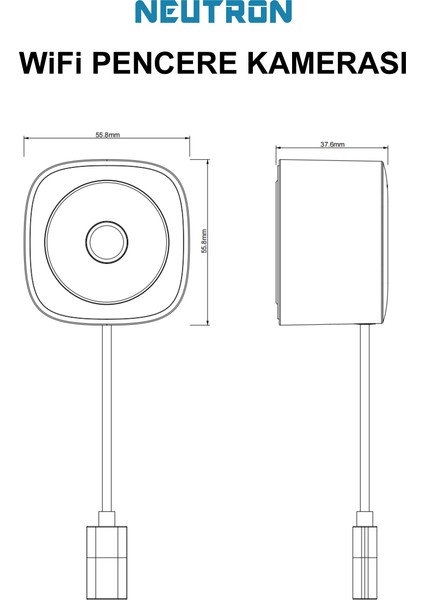 NTL-IP15GS-3MP Wifi Pencere Kamerası indirimleri