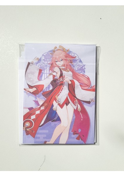 Yae Miko Sticker Seti fırsatları