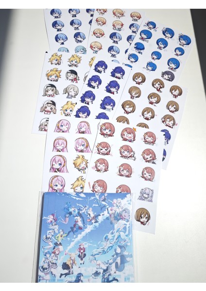 Project Sekai Sticker Seti (360 Adet Sticker)