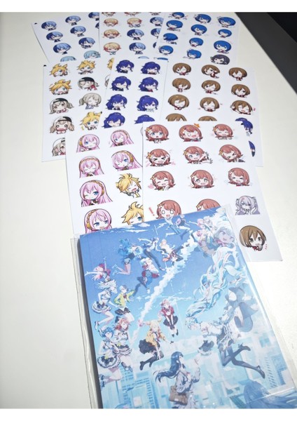 Project Sekai Sticker Seti (360 Adet Sticker) modelleri
