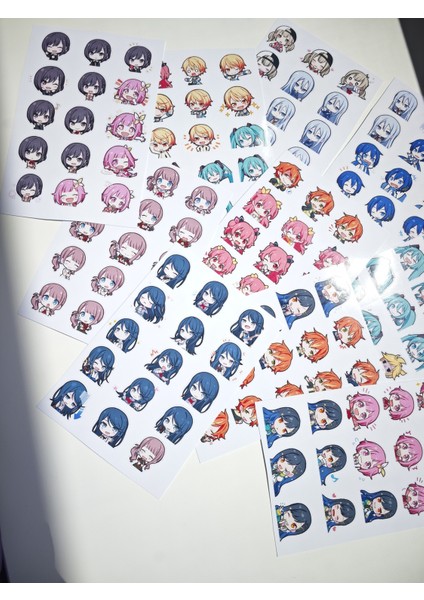 Project Sekai Sticker Seti (360 Adet Sticker) fırsatları