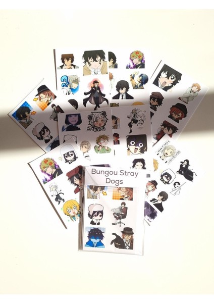 Bungou Stray Dogs Sticker Seti