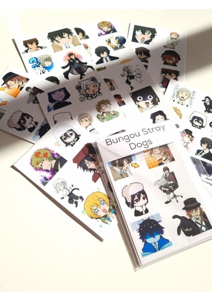 Bungou Stray Dogs Sticker Seti fiyatları