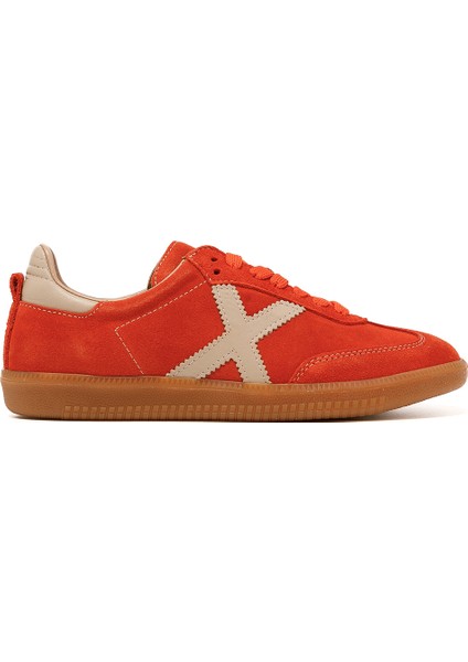 Kadın Sneaker ( Günlük) RC-25Y-088-M-VADE John May Oranj Süet-Bej Cilt