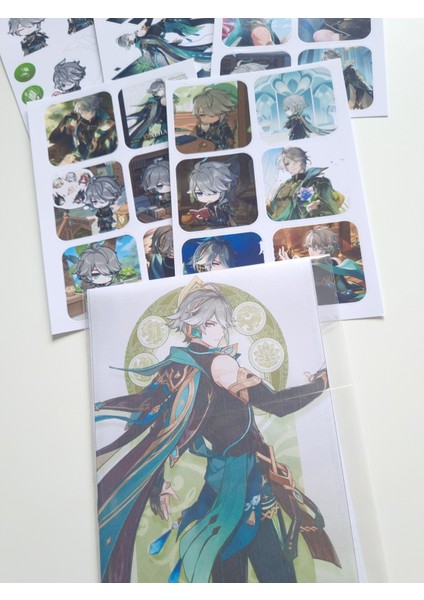 Genshin Impact Alhaitham Sticker Seti fiyatları