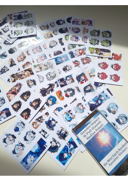 Genshin Impact 16 Pull Blind Pack Hediye Paketi (1 Paket)