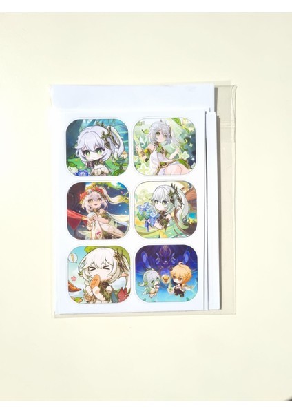 Genshin Impact Nahida Sticker Seti indirimleri
