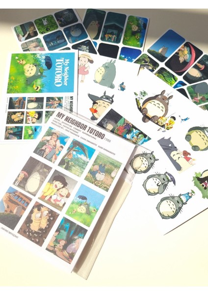 Ghibli My Neighbor Totoro Sticker Seti