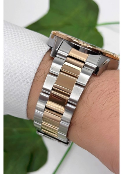 Çelik Kordon&kasa Erkek Kol Saati Gümüş-Rose ST.1.10184-4 ZMST001 modelleri