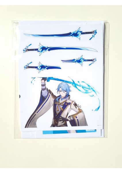 Genshin Impact Ayato Sticker Seti indirimleri