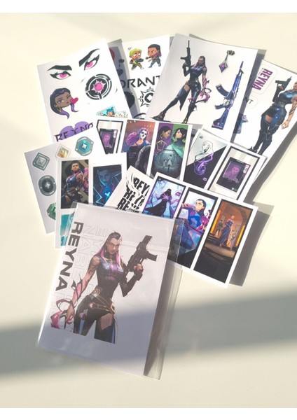Valorant Reyna Sticker Seti modelleri
