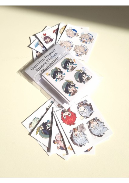 Genshin Impact Mondstadt Sticker Seti fiyatları