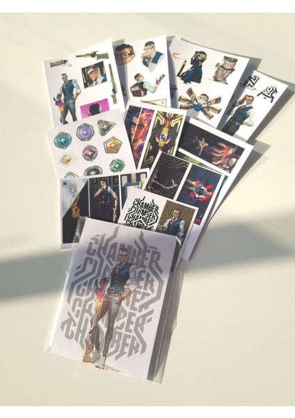 Valorant Chamber Sticker Seti fiyatları