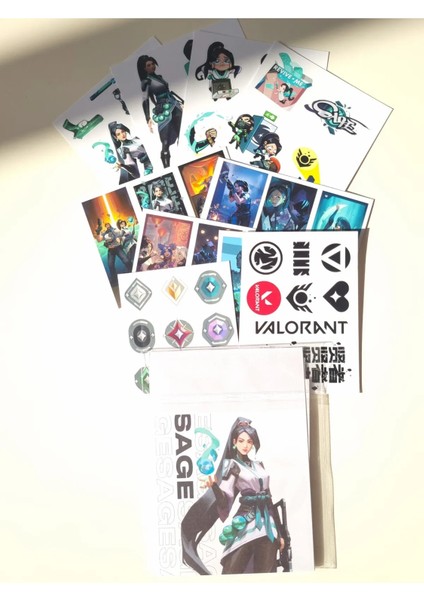 Valorant Sage Sticker Seti modelleri
