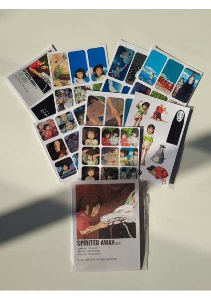 Ghibli Spirited Away Sticker Seti fiyatları