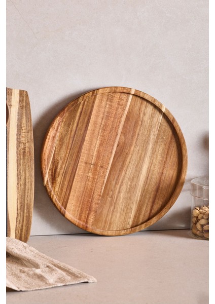 Akasya Dönerli Sunum Tabağı 28 cm fiyatları
