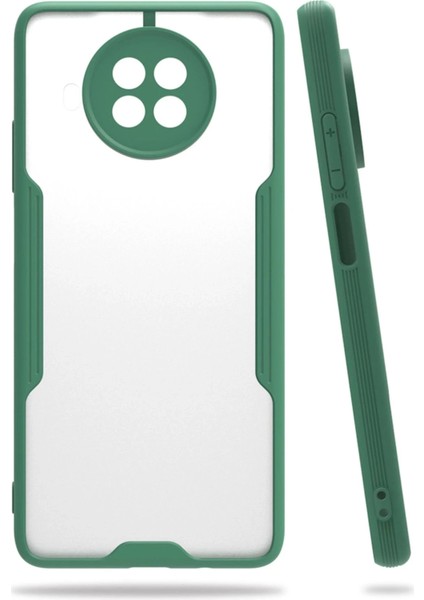 Newface Xiaomi Mi 10T Lite Kılıf Platin Silikon - Yeşil