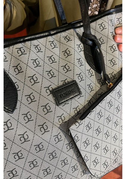 Torime Büyük Boy Desenli Kadın Kol & Omuz Çantası