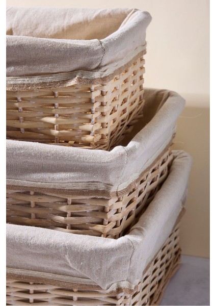 Salice Hasır 3 Lü Sepet Organizer Havluluk Düzenleyici fiyatları