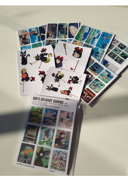 Ghibli Kiki's Delivery Service Sticker Seti