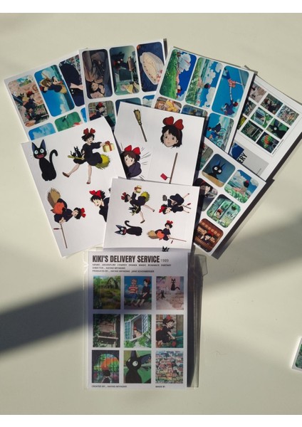 Ghibli Kiki's Delivery Service Sticker Seti fiyatları