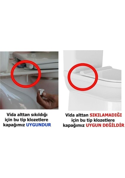 Ege Anatolia Klozet Kapağı Akdeniz Klozet Kapak Antibakteriyel Hijyenik Lüx Alttan Sıkmalı fırsatları