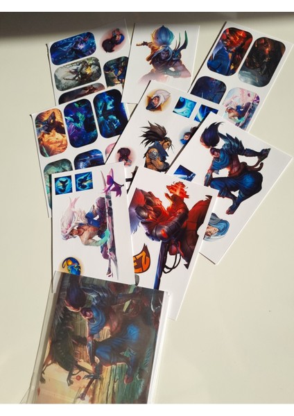 Lol Yasuo Sticker Seti fiyatları