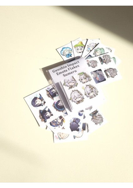 Genshin Impact Bütün Uluslar Emote Sticker Seti fırsatları