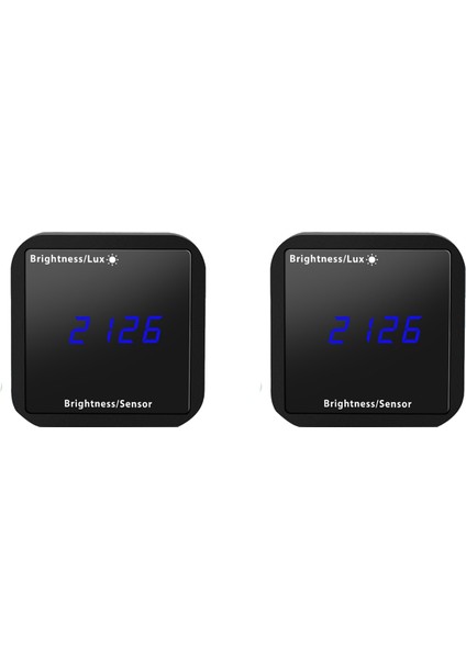 2x Tuya Wifi Işık Sensörü Parlaklık Dedektörü Sıcaklık Nem Algılama Ekran Akıllı Ev Güvenliği Bağlantı (Yurt Dışından) fırsatları