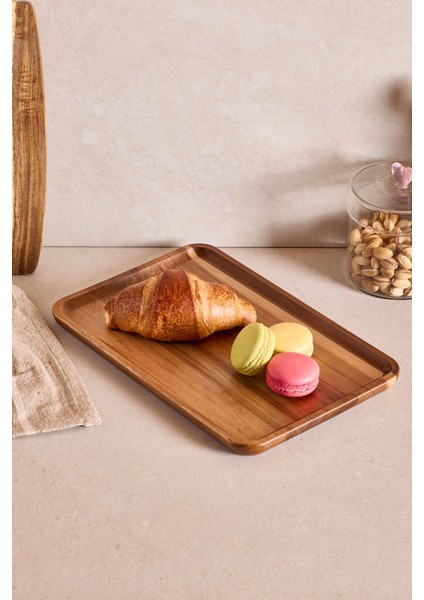 Akasya Sunum Tabağı 20X30 cm