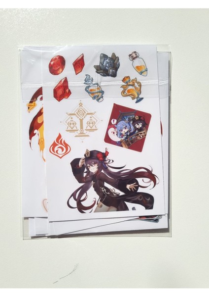 Hutao Sticker Seti modelleri