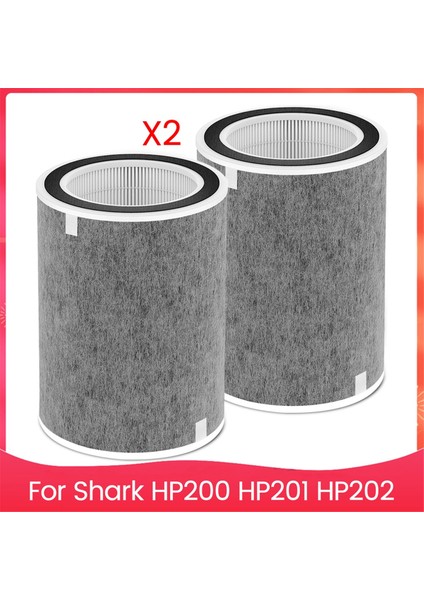 2pcs Shark HP200 HP200 HP201 HP202 Hava Arama Aksesuarları Yedek Parçalar% 99.98 Verimlilik (Yurt Dışından)