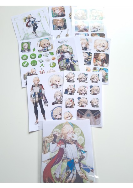 Genshin Impact Kaveh Sticker Seti