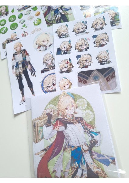 Genshin Impact Kaveh Sticker Seti fiyatları