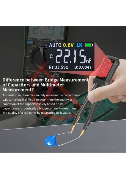 Lcr Tweezers Köprüsü Zt-Md1 Yama Direnç Endüksiyon Kapasitör Bileşen Testi (Yurt Dışından) modelleri