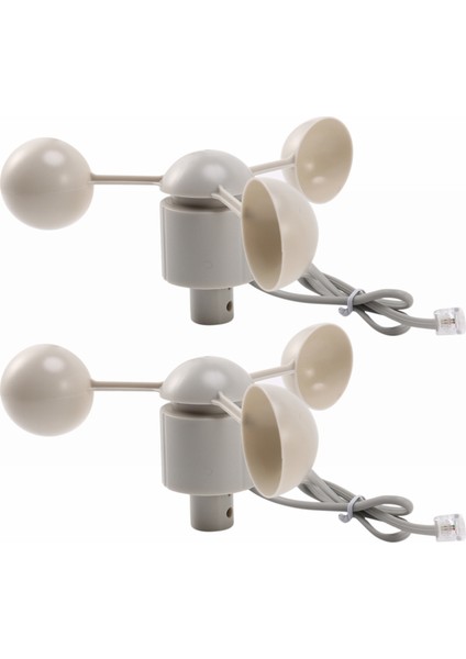 2x WH-SP-WS01 Anemometre Rüzgar Hızı Ölçüm Aleti Rüzgar Hız Sensörü Meteorolojik Enstrüman Aksesuarları (Yurt Dışından)