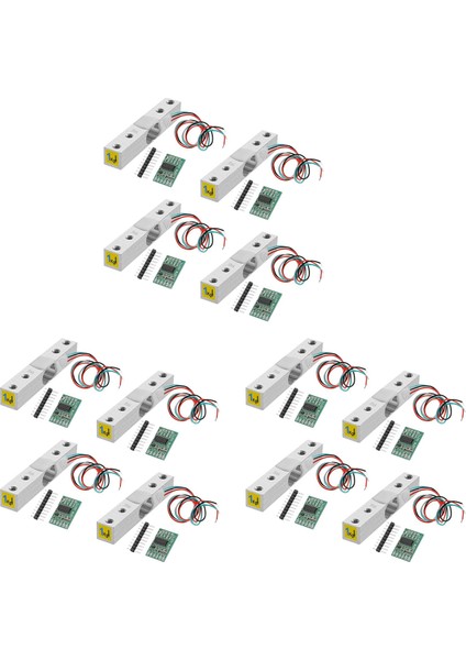 3x Dijital Yük Hücre Ağırlığı Sensörü-4 Setler 1kg Yük Hücre HX711 Ad Tartım Amplifikatör Modülü Basınç Sensörü Hücre Amplifikatörü (Yurt Dışından)