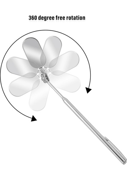 1 Adet Teleskopik Denetim Aynası, Araba Denetim Aynası, Araç Incelemesi Için Geri Çekilebilir Uzatma Aynası (Yurt Dışından) fiyatları