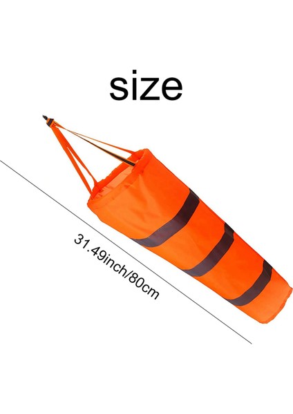 6pcs 30 Inç Rüzgar Rüzgar Yönü Ölçüm Çorap Çanta Dışarıda Yansıtıcı Kemer Havaalanı Çiftliği ve Parkı (Yurt Dışından) indirimleri