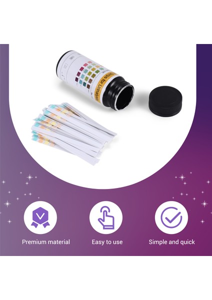 Vansful In Vitro Idrar Testi 4 Test Öğesi: Glikoz, Ph, Protein, Keton Gövdesi Idrar Örneği Test Şeridi Profesyonel Test Kağıdı (Yurt Dışından) fırsatları