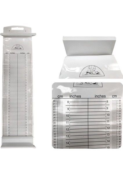 2x Bebek Infantometre Yüksekliği Cetveli Ölçüm Matı Çocuk Doktoru Ev Ziyareti Için Çok Uygun (Yurt Dışından) modelleri