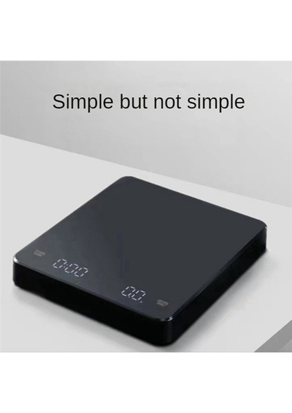 Zamanlayıcı ve 3kg/0.1g ile Kahve Ölçeği Dijital Ağırlık Gramları ve Oz, Basınca Duyarlı Uyanma (Yurt Dışından) fırsatları
