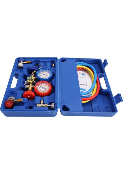 Ac Gösterler R134A R12 R22 R502 3 Yolu Otomotiv Ac Gösterge Antishock Göstergeleri Hortumlar Bağlayıcılar Adaptör Deliren Musluk Freon Kiti (Yurt Dışından) modelleri