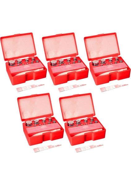 85PCS 211.1G 10MG-100G M2 Set Gram Hassas Kalibrasyon Ağırlığı Dijital Ölçek (Yurt Dışından)