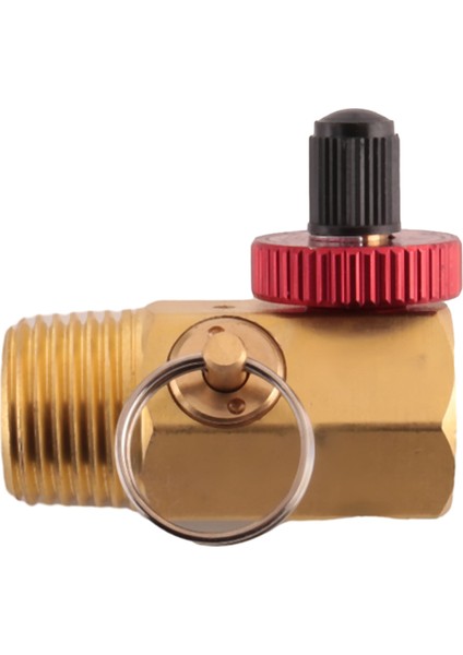 Gauge Hava Tank Valf Kiti, 2 Inç Basınç Göstergesi 1/8 Inç Npt, 4 Ft Hava Hortumu 1/4 Inç Düğmeli Hava Tankı Manifoldu ile Gel (Yurt Dışından) indirimleri