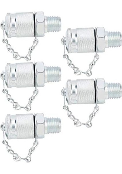 Hidrolik Test Takma Kiti, Pt/ppt Serisi Bağlantı Parçaları Için Hidrolik Test Adaptörü, Npt1/4,5pcs (Yurt Dışından) modelleri