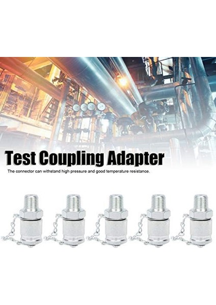 Hidrolik Test Takma Kiti, Pt/ppt Serisi Bağlantı Parçaları Için Hidrolik Test Adaptörü, Npt1/4,5pcs (Yurt Dışından) indirimleri