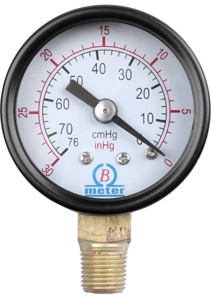 2x Erkek Dişli Pnömatik Hava Vakum Basınç Göstergesi 30/0hg (Yurt Dışından) fiyatları